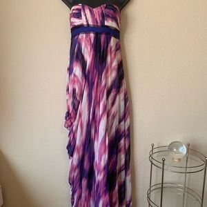 Stunning strapless dress by BCBGMaxAzria